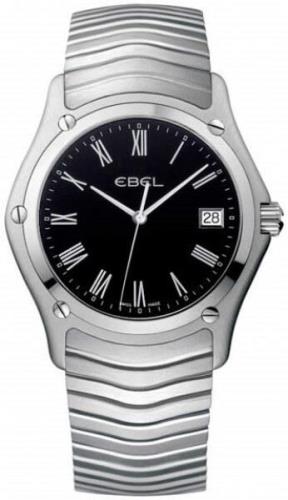 Ebel Herrklocka 1215274 Classic Svart/Stål Ø37.3 mm