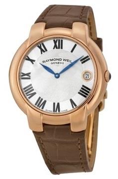 Raymond Weil Damklocka 5235-PC5-01659 Jasmine Silverfärgad/Läder