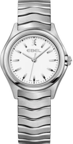 Ebel Damklocka 1216192 Wave Vit/Stål Ø30 mm