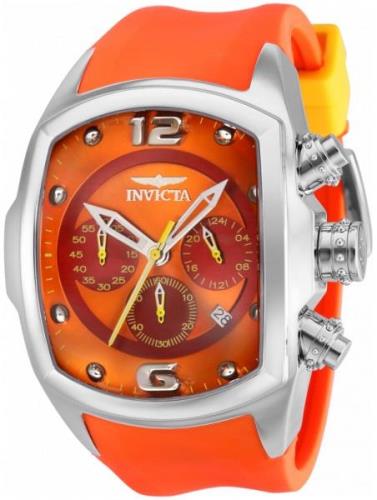 Invicta Herrklocka 36966 Lupah Orange/Gummi