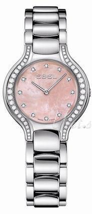 Ebel Damklocka 1215869 Beluga Rosa/Stål Ø26 mm