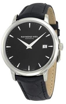 Raymond Weil Herrklocka 5488-STC-20001 Raymond Toccata Svart/Läder