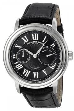 Raymond Weil Herrklocka 2846-STC-00209 Maestro Svart/Läder Ø41.5 mm