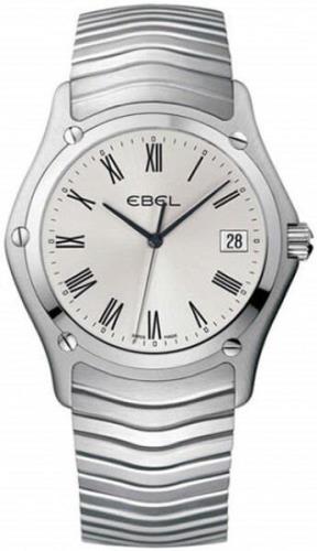 Ebel Herrklocka 1215437 Classic Silverfärgad/Stål Ø37.3 mm