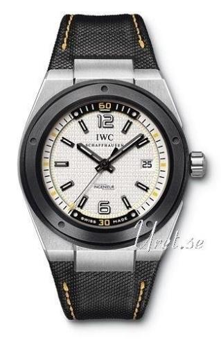 IWC Herrklocka IW323402 Ingenieur Vit/Textil Ø44 mm