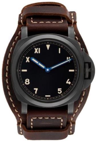 Panerai Herrklocka PAM00779 Luminor Svart/Läder Ø44 mm