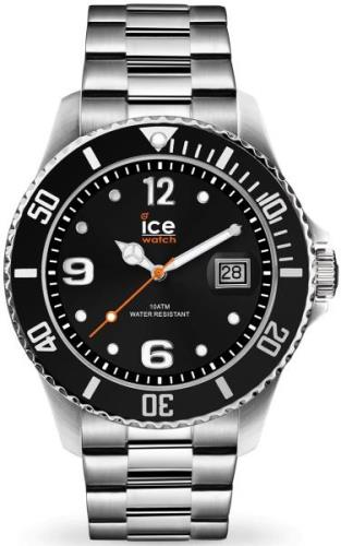 Ice Watch 016032 Ice Steel ICE steel - Black silver Svart/Stål Ø44