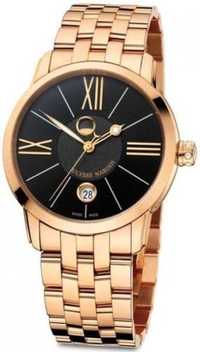 Ulysse Nardin Herrklocka 8296-122-8-42 Classico Svart/18 karat