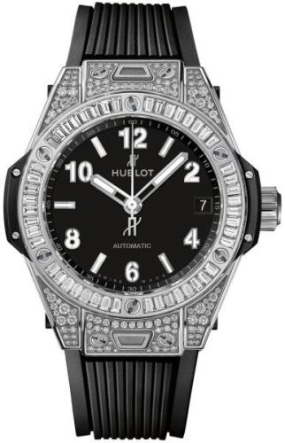 Hublot Damklocka 465.SX.1170.RX.0904 Big Bang 39mm Svart/Gummi Ø39 mm