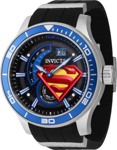 Invicta Herrklocka 41261 DC Comics Blå/Plast Ø54 mm