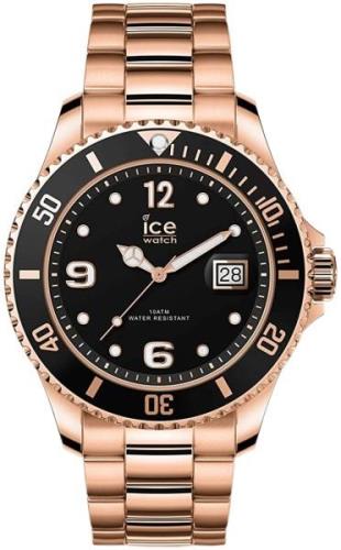 Ice Watch Herrklocka 016763 Steel Svart/Roséguldstonat stål Ø40 mm