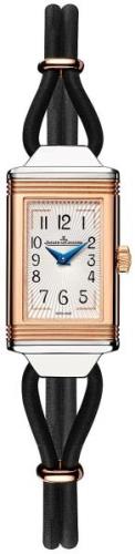 Jaeger LeCoultre Damklocka 3264520 Reverso Silverfärgad/Läder