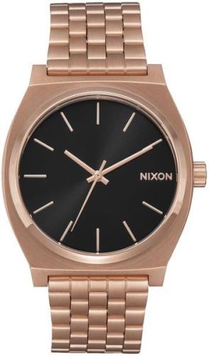 Nixon Damklocka A0452598-00 The Time Teller Svart/Roséguldstonat