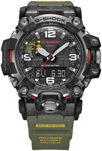 Casio Herrklocka GWG-2000-1A3ER G-Shock Grå/Resinplast Ø54.4 mm