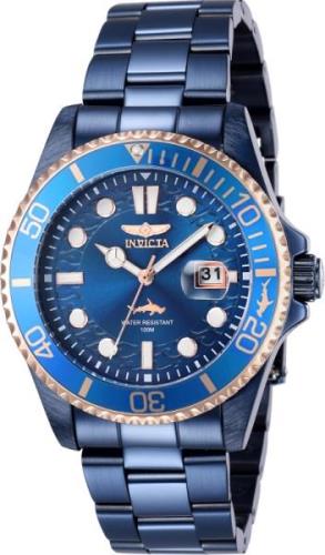 Invicta Herrklocka 40942 Pro Diver Blå/Stål Ø43 mm