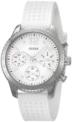 Guess Damklocka W1025L1 Vit/Gummi Ø38 mm