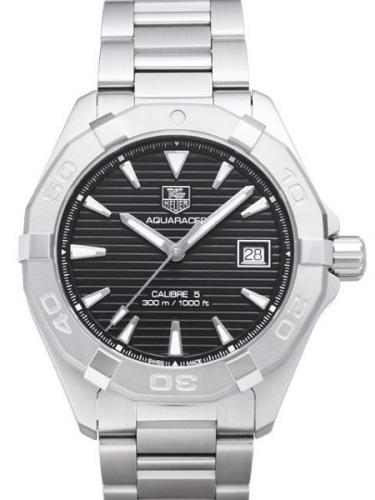 TAG Heuer Herrklocka WAY2110.BA0928 Aquaracer Svart/Stål Ø40.5 mm