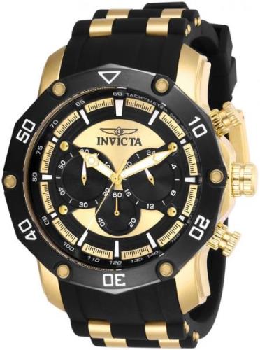 Invicta Herrklocka 28754 Pro Diver Flerfärgad/Gulguldtonat stål