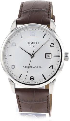 Tissot Herrklocka T086.407.16.037.00 Luxury Silverfärgad/Läder Ø41