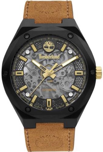 Timberland Herrklocka TDWGE2101201 Alburgh Svart/Läder Ø45 mm