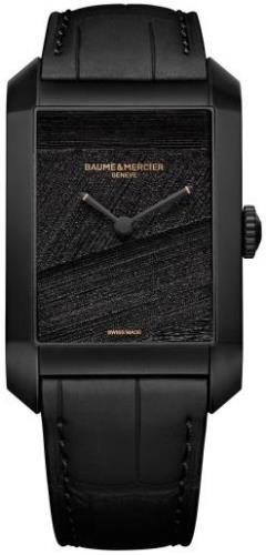 Baume & Mercier Herrklocka MOA10641 Hampton Svart/Läder