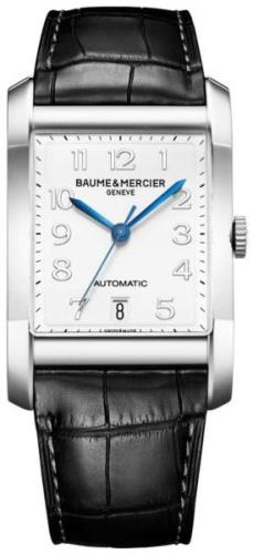 Baume & Mercier Herrklocka M0A10155 Hampton Silverfärgad/Läder