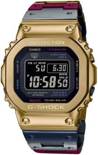 Casio Herrklocka GMW-B5000TR-9ER G-Shock LCD/Gulguldtonat stål