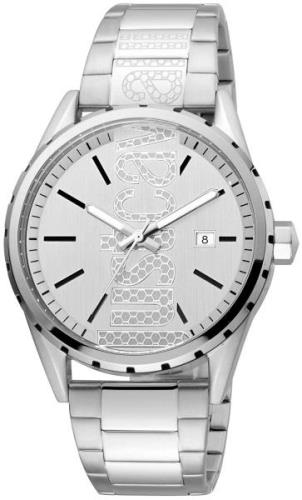 Just Cavalli Herrklocka JC1G082M0055 Silverfärgad/Stål Ø42 mm