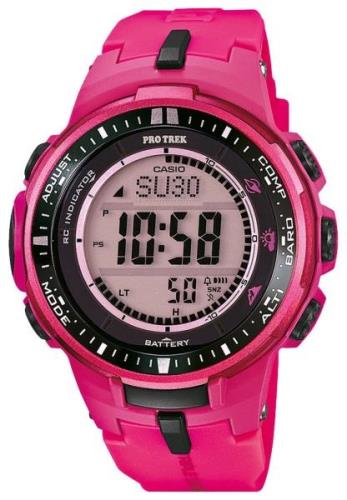 Casio Herrklocka PRW-3000-4BER Pro Trek LCD/Resinplast Ø47 mm