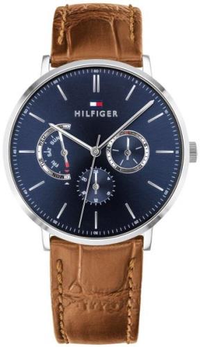 Tommy Hilfiger Herrklocka 1710375 Blå/Läder Ø40 mm