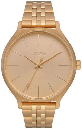 Nixon Damklocka A1249502-00 Gulguldstonad/Gulguldtonat stål Ø38 mm