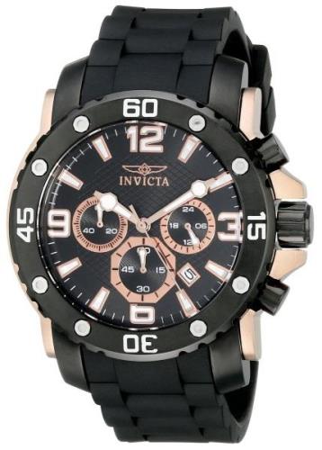 Invicta Herrklocka 18167 Pro Diver Svart/Gummi Ø46 mm