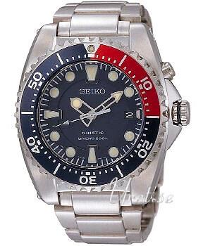 Seiko Herrklocka SKA369P1 Divers Blå/Stål Ø43 mm