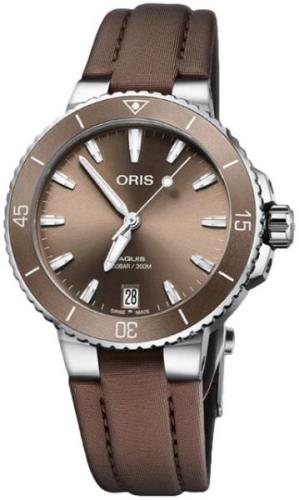 Oris Damklocka 01 733 7731 4156-07 3 18 01FC Diving Brun/Satin Ø36.5