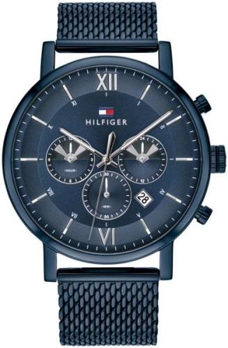 Tommy Hilfiger Herrklocka 1710397 Blå/Stål Ø44 mm