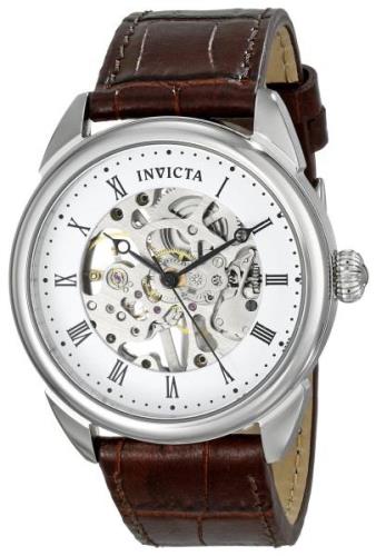 Invicta Herrklocka 17185 Specialty Vit/Läder Ø42 mm