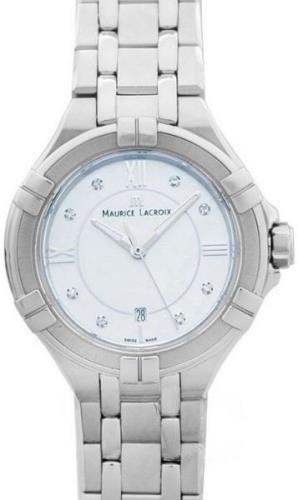 Maurice Lacroix Damklocka AI1004-SS002-170-1 Aikon Vit/Stål Ø30 mm