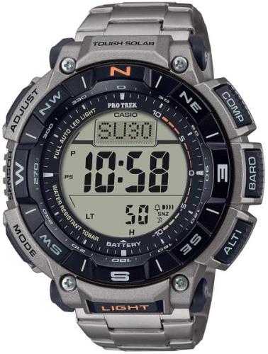 Casio Herrklocka PRG-340T-7ER Pro Trek LCD/Titan Ø51.7 mm