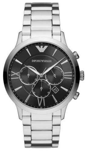 Emporio Armani Herrklocka AR11208 Giovanni Svart/Stål Ø44 mm