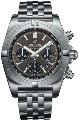 Breitling Herrklocka AB0115101F1A1 Chronomat 44 Grå/Stål Ø44 mm