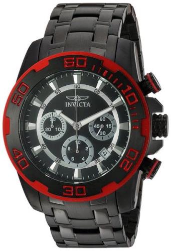 Invicta Herrklocka 22323 Pro Diver Svart/Stål Ø50 mm