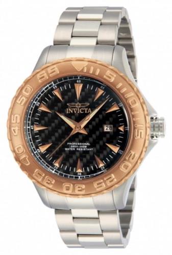 Invicta Herrklocka 12557 Pro Diver Svart/Stål Ø47 mm