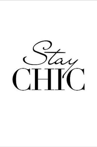 Poster Stay Chic