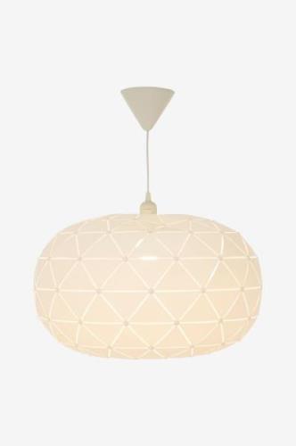 Aneta Lighting - Taklampa Lattice 50cm - Vit - Takpendlar - Från Homer...