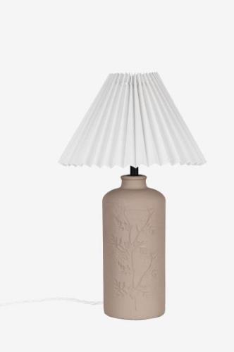 Globen Lighting - Bordslampa Flora 39 - Beige - Bordslampor - Från Hom...