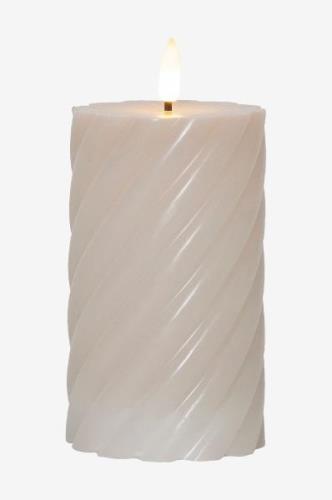 Star Trading - Blockljus Flamme Swirl LED 15 cm - Beige - Ljus - Från ...