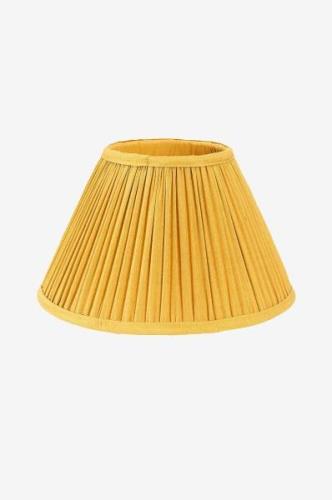 PR Home - Lampskärm Stella Plissé 25 cm - Gul - Lampskärmar - Från Hom...