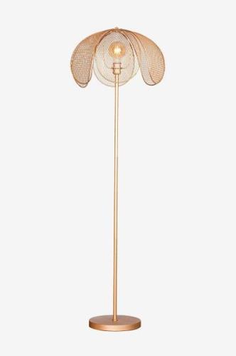 By Rydéns - Golvlampa Daisy höjd 160 cm - Guld - Golvlampor - Från Hom...