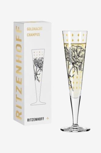 Ritzenhoff - Champagneglas Goldnacht NO:30 - Transparent - Vinglas - F...