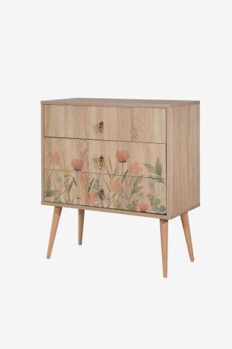 Hanah Home - Sängbord - City Tulip - Beige - Sängbord - Från Homeroom